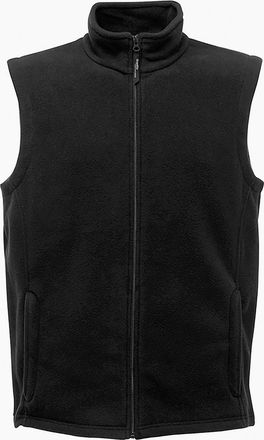 Regatta Mens Regatta Mens 210 Microfleece Bodywarmer / Gilet - Black - Size: 40/Regular