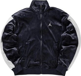 Nike Jordan Flight Velour Jas - Dames - Trainingsjackets - Zwart - XS - Polyester - Fitness