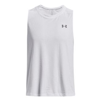 Under Armour Launch Elite Singlet White 1376994-100
