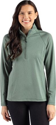 Clique Dash Recycled Womens Quarter Zip Sweatshirt