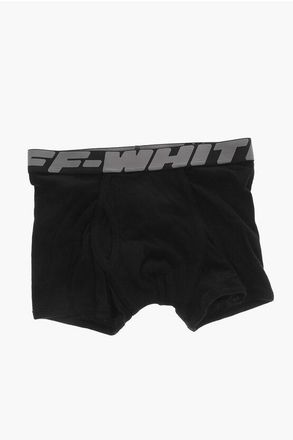 Off-white Ribbed Boxer INDUST with Logo Waistband size Xs