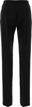 Dries Van Noten Wool Mohair Trousers - Black