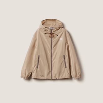 Miu Miu Technical fabric blouson jacket