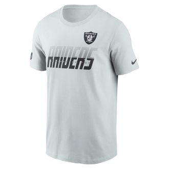 Nike Las Vegas Raiders Sideline Team Issue Nike Mens Dri-FIT NFL T-Shirt in Grey | 02ET04Z8D-TF9