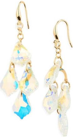 Cara Stone Drop Earrings in Clear Ab at Nordstrom Rack