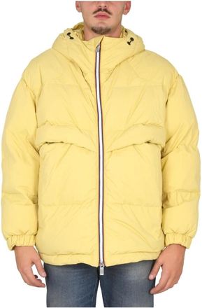 K-Way Clauden 2.1 Amiable Jacket - Heren - Gewatteerde jassen - Geel - M - Leer - Jassen