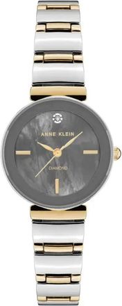Anne Klein Womens Accented Grey Dial Watch