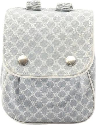 Celine Pre-owned Backpacks, female, Blue, Size: ONE SIZE Pre-owned Macadam Canvas Backpack