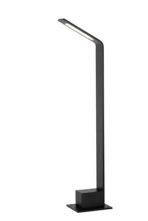 Lucide L&aacute;mpara baliza de aluminio con 1 led integrado, negro