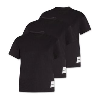 Jil Sander T-Shirts, female, Black, Size: XS 3-Pack Short-Sleeved T-Shirt Set