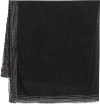 Faliero Sarti New Leonor Scarf - Dames - Wintersjaals - Zwart - ONE Size - Wol - Accessoires