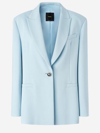 Pinko Stretch Viscose Single-breasted Jacket