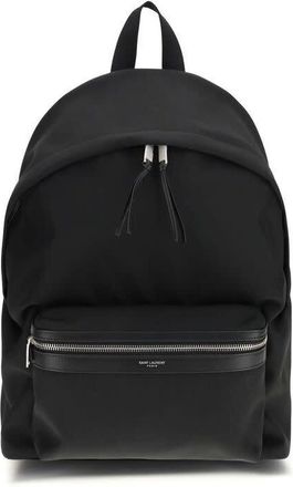 Saint Laurent City Backpack Black