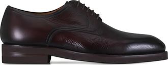 Magnanni textured lace-up shoes - Marrone