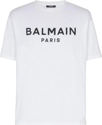 Balmain T-Shirt With Paris Print