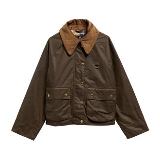 Barbour Jassen, Heren, Bruin, M, Katoen, Icons Mod Spey Jacket