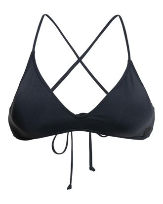 Roxy Triangel-Bikini-Top ROXY Beach Classics, Damen, Gr. XL, Cup B, grau (anthrazit), 87% Nylon, 13% Elasthan, Bikini-Oberteile Triangel-Bikini-Top