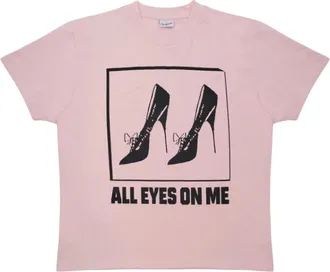 Vaquera T-Shirt All Eyes On Me - - Tops - Donna - Rosa - L