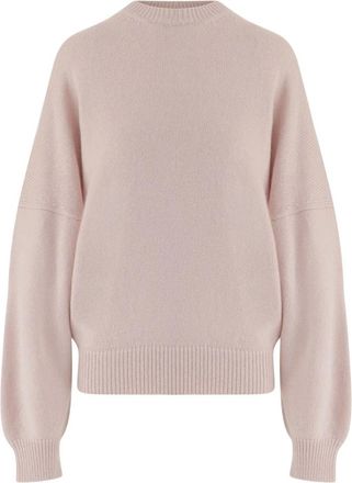Khaite Margaux Pullover - Dames - Cashmere truien - Roze - S - Kasjmier - Truien & Vesten