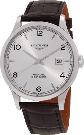 Longines Record Automatic Silver Dial Mens Watch L2.821.4.76.2