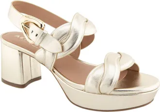 Aerosoles Camea Leather Heeled Sandal