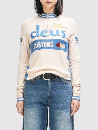 Deus Henzen Gebreide Trui wit