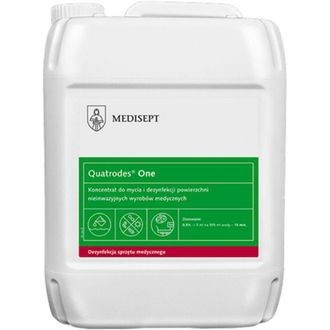 OEM Concentrado Para Limpieza Y Desinfecci&oacute;n De Superficies De Dispositivos M&eacute;dicos No Invasivos Quatrodes One 5l