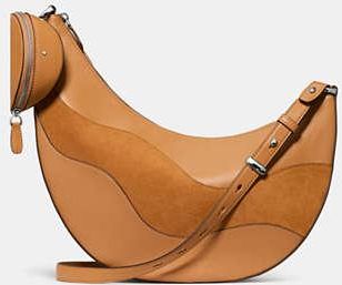 Kate Spade New York Duo Wavy Suede Large Crossbody Bag