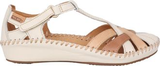Pikolinos Vallarta Sandal - Dames - Sandalen - Wit - 36 EU - Leer - Schoenen