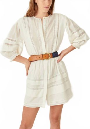 Sessun Claylia Dress In White