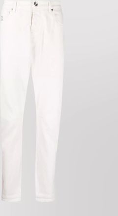 Brunello Cucinelli relaxed fit denim trousers