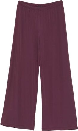 Marina Rinaldi Wide Trousers, female, Purple, Size: S Wide Trousers