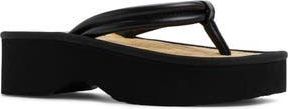 Roxy Ryana Platform Flip Flop in Black at Nordstrom Rack, Size 10