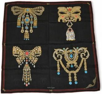 Cartier Pre-owned Scarves, female, Multicolor, Size: ONE SIZE Pre-owned Silk Scarf