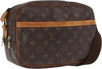 Louis Vuitton Pre-owned Cross Body Bags, female, Brown, Size: ONE SIZE Pre-owned Canvas Cross Body Bag