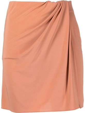 Andamane Gabrielle mini wrap skirt - Brown