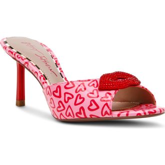 Betsey Johnson Casidy Sandal in Pink Multi at Nordstrom, Size 6.5