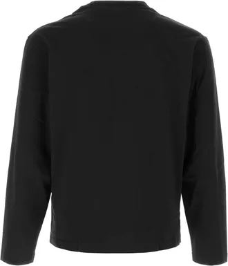 Jil Sander Mens Pack T-Shirt Black Cotton