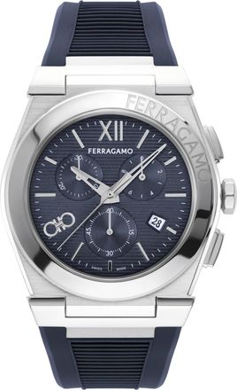 Ferragamo Vega Chrono Silicone Watch