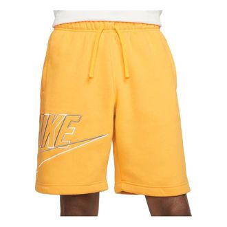 Nike Club Fleece Shorts Yellow DX0801-010