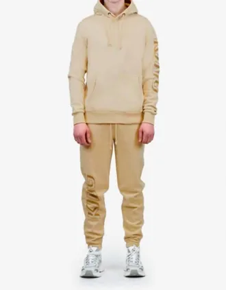 King Apparel Manor Tracksuit Pants In Cement