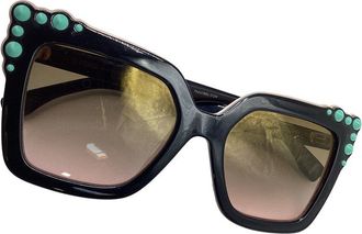 Fendi Fendi Ff0260/S Square-Framed Sunglasses (Authentic Pre-Loved)