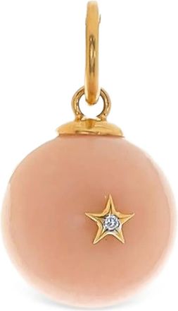 Devon Woodhill Collana Morning Star in oro giallo 18 carati con diamanti e opale - Rosa
