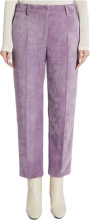 Pennyblack Flirt Corduroy Broek - Dames - Straight fit broeken - Paars - S - Polyester - Broeken