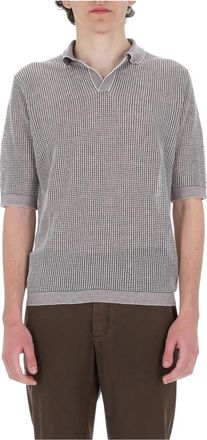 Ballantyne Polo Tramata Open Collar - Heren - Polos - Veelkleurig - M - Katoen - Tops