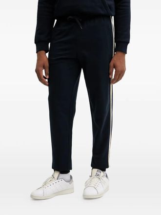 Emporio Armani Broek met logostreep - Blauw