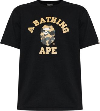 A Bathing Ape 1 St Camo College-T-Shirt M