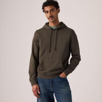 Levi's New Original Housemark Hoodie - Mens - XL - Brown