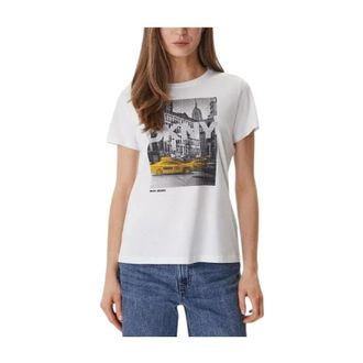 DKNY T-Shirts, female, White, Size: XS T-Shirts