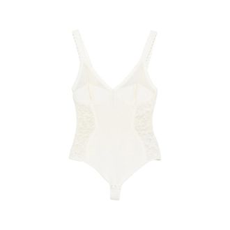 Elisabetta Franchi Lace-panelled Sleeveless Top